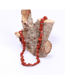 Jasper Stone Amorphous Necklace