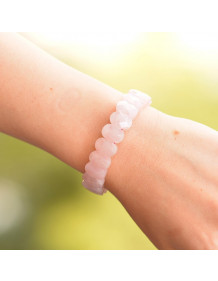 Pink Quartz Stone Bracelet