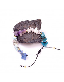 Pisces Natural Stone Bracelet - Adjustable