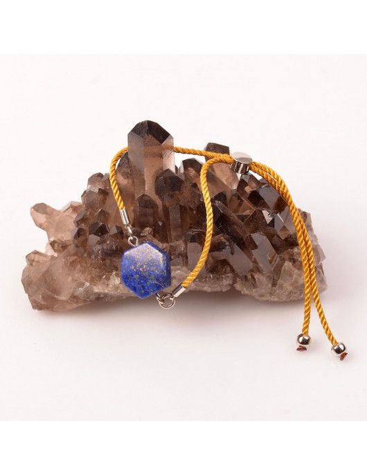 Lapis Lazuli Stone Adjustable Bracelet