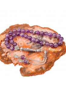 Amethyst Stone Rosary (8 mm)