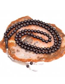 Oltu Stone Prayer Rosary - 6 mm