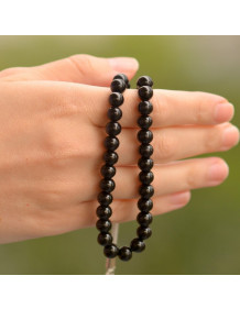 Oltu Stone Rosary (10 mm) Georgian Oltu