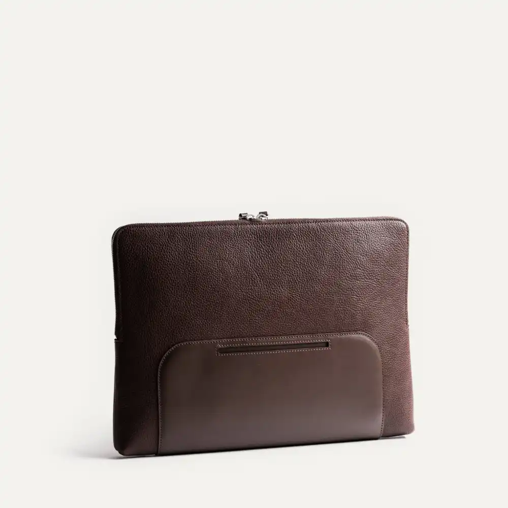 Anna Leather Laptop Case - Görsel 2