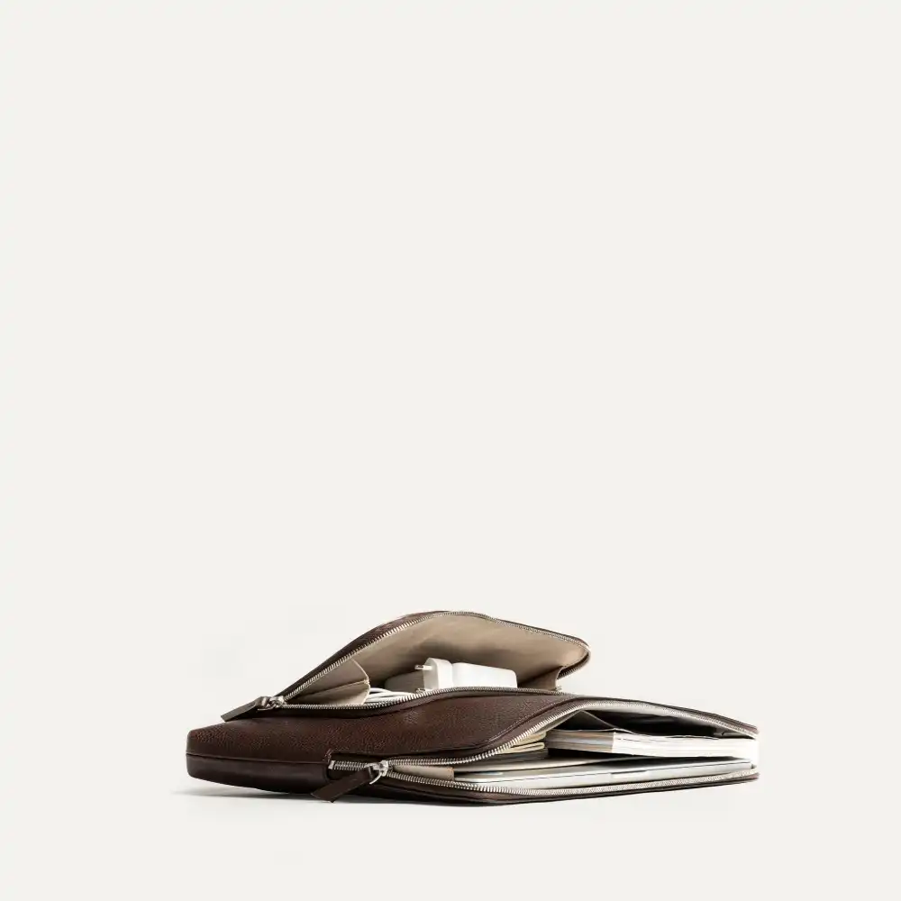 Anna Leather Laptop Case - Görsel 4